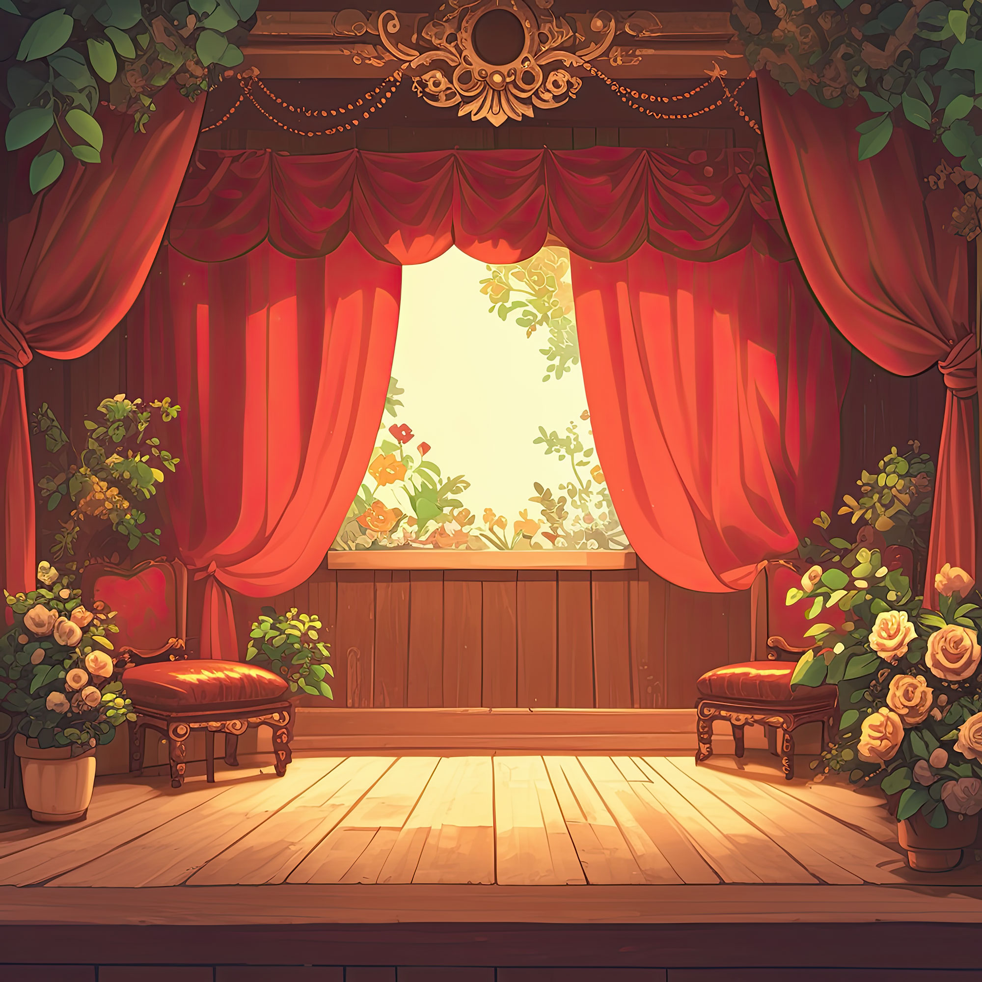 Preview for Theater-stage-red-curtains-interior-backdrop-background-567c9