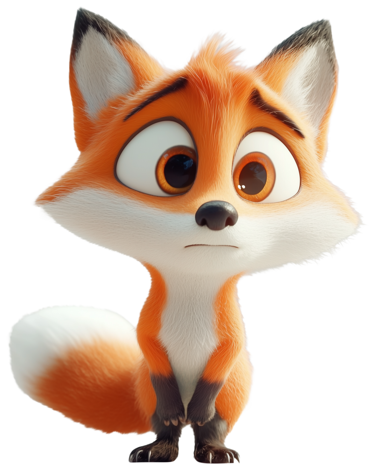 Preview for Cute Fox Emoji Sticker