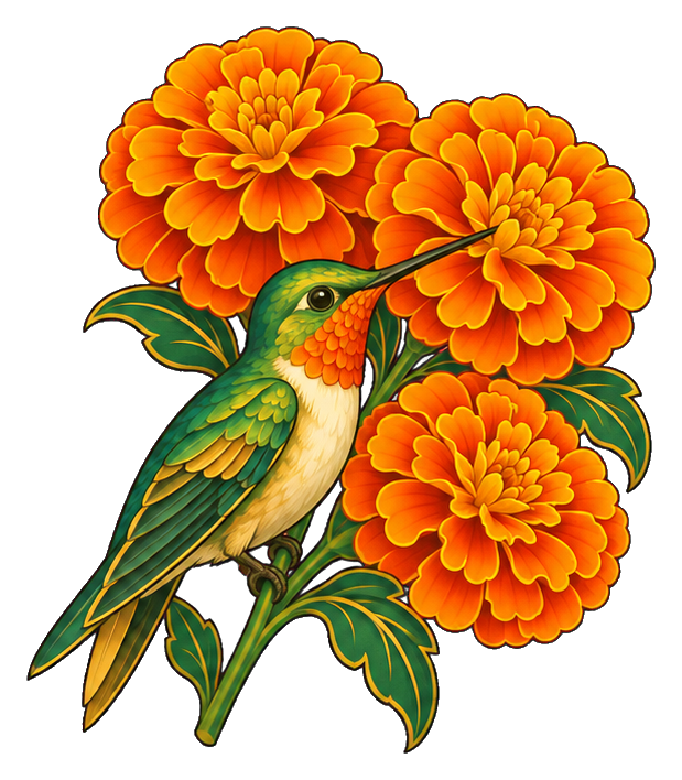 Preview for Marigold Hummingbird