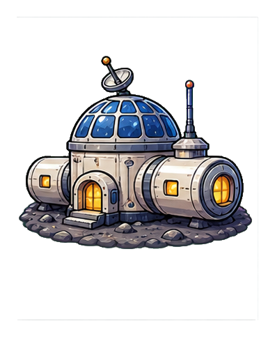 Preview for Moon Base Habitat Sticker
