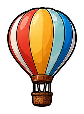 Preview for Hot Air Balloon Sticker