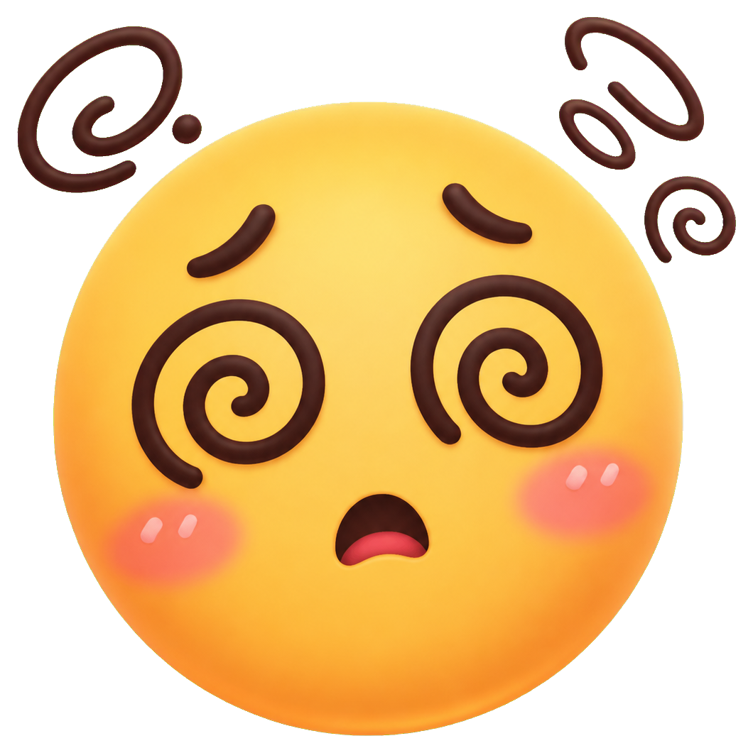 Preview for Confused Swirl Face Sticker