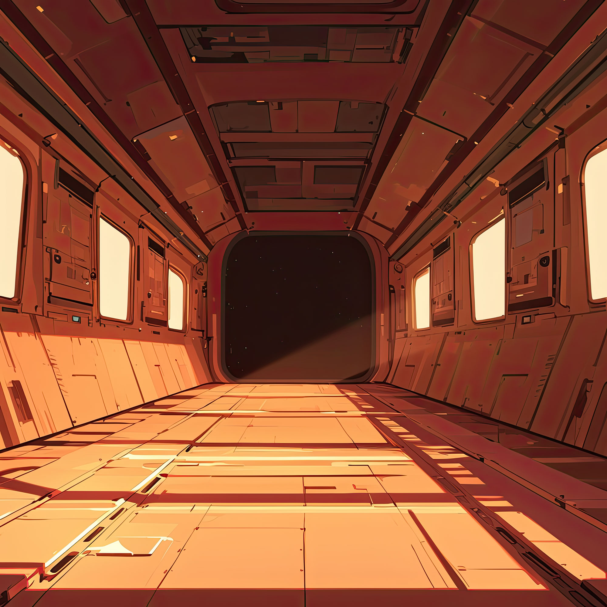 Preview for Futuristic-spacecraft-interior-design-interior-backdrop-backgrou-cc00b