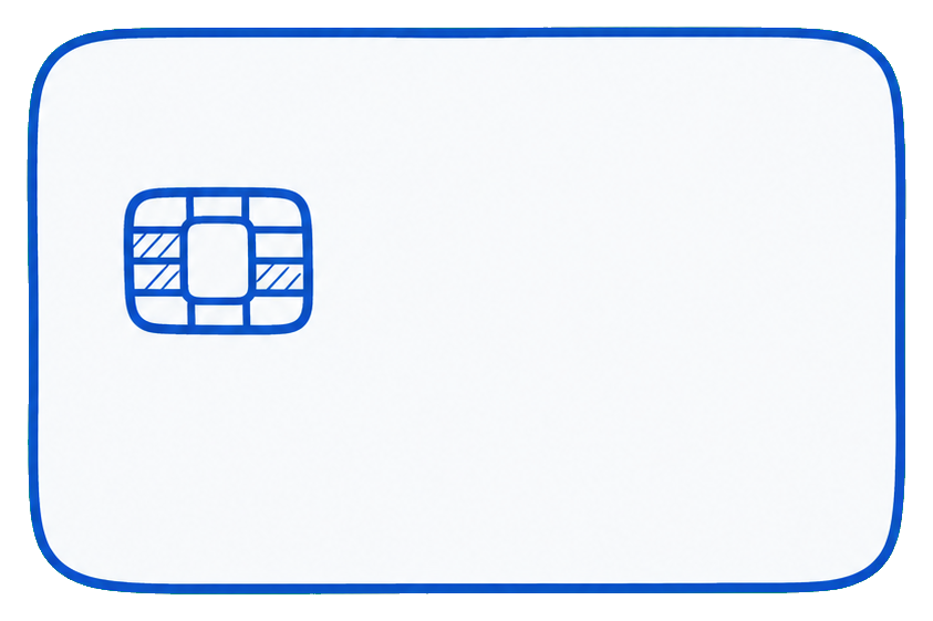 Preview for Blank Credit Card Sticker