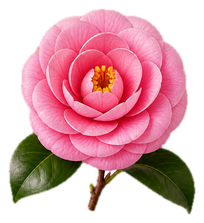 Preview for Pink Camellia Flower Sticker