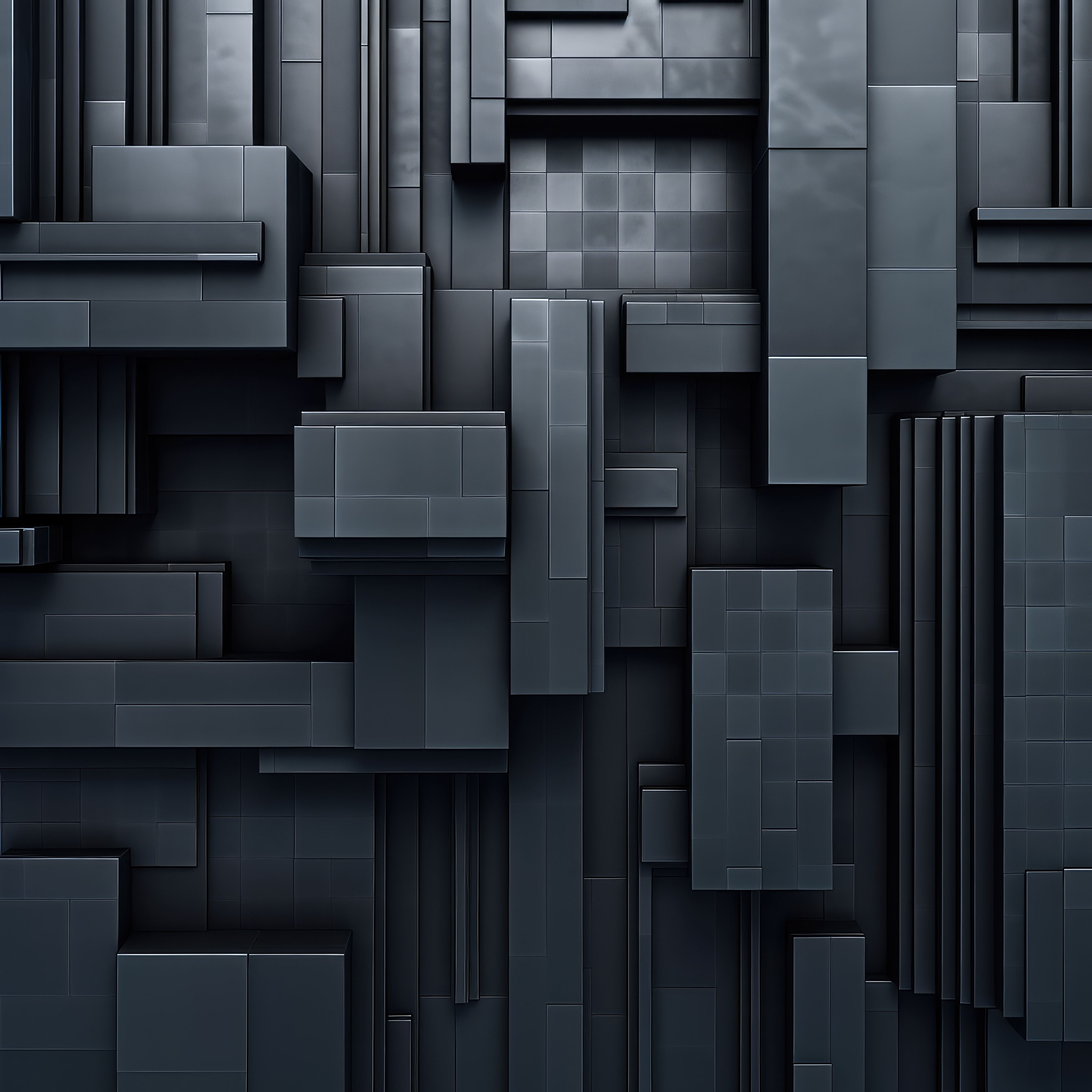 Preview for Dark-3d-geometric-pattern-abstract-background-5c43c