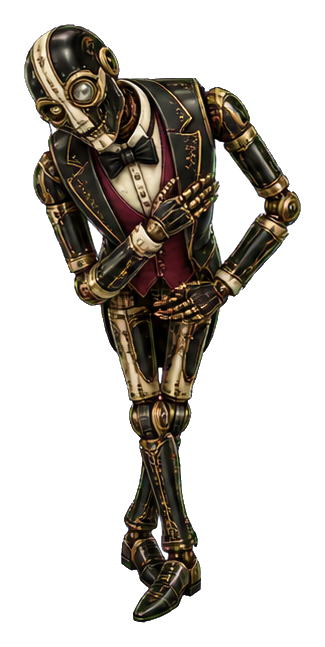 Preview for Monocle Butler Robot Action Sticker