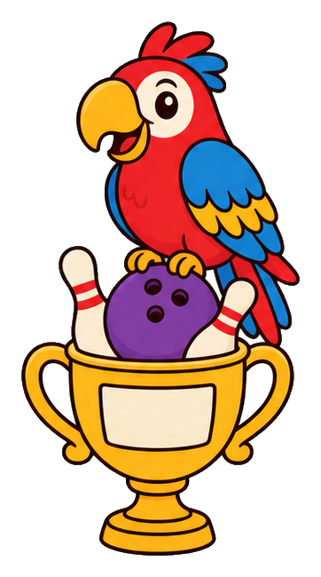 Preview for Parrot Bowling Trophy Sticker