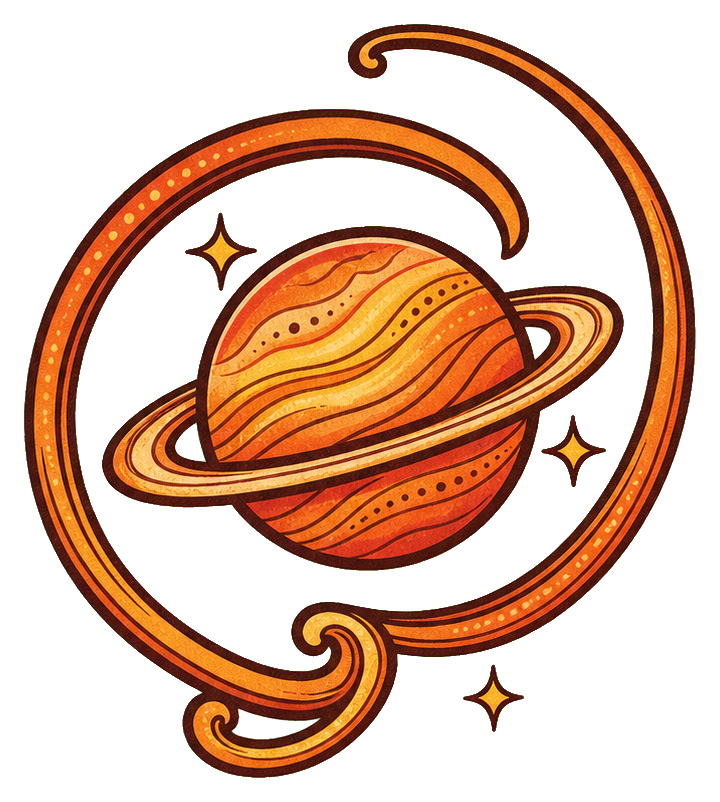 Preview for Retrograde Planet Spiral Sticker