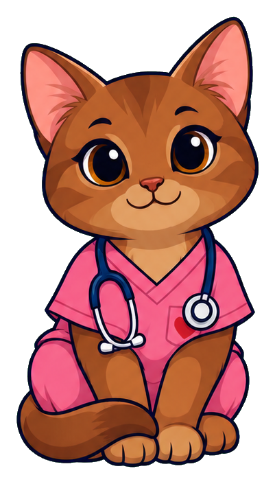 Preview for Cat Nurse In Scrubs