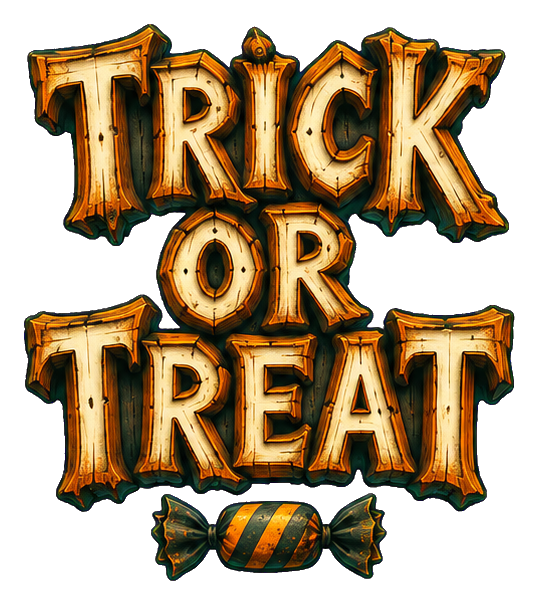 Preview for Trick Or Treat Gothic Horror Lettering