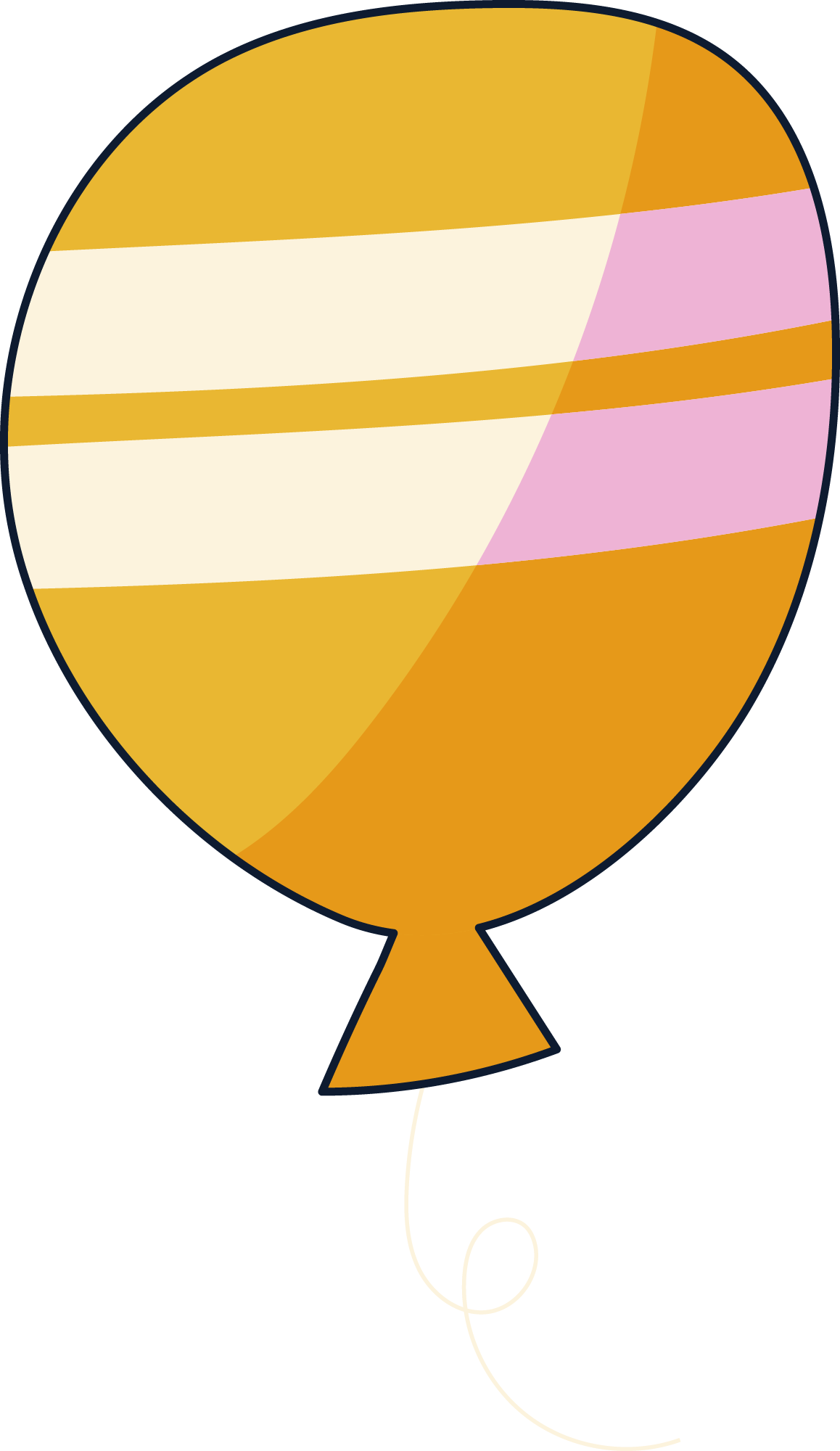 Preview for Yellow-party-balloon-illustration-new-year-sticker-c76e7