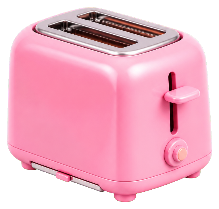 Preview for Pink Two Slot Toaster Sticker