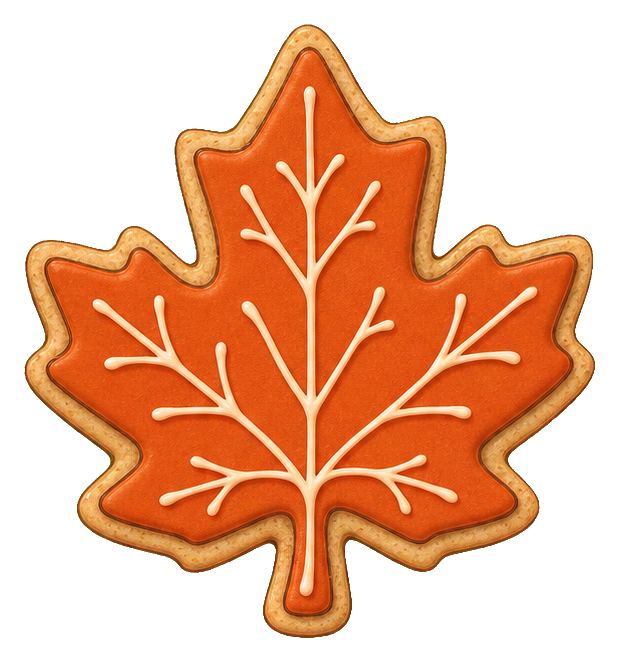 Preview for Autumn Maple Leaf Cookie Sticker