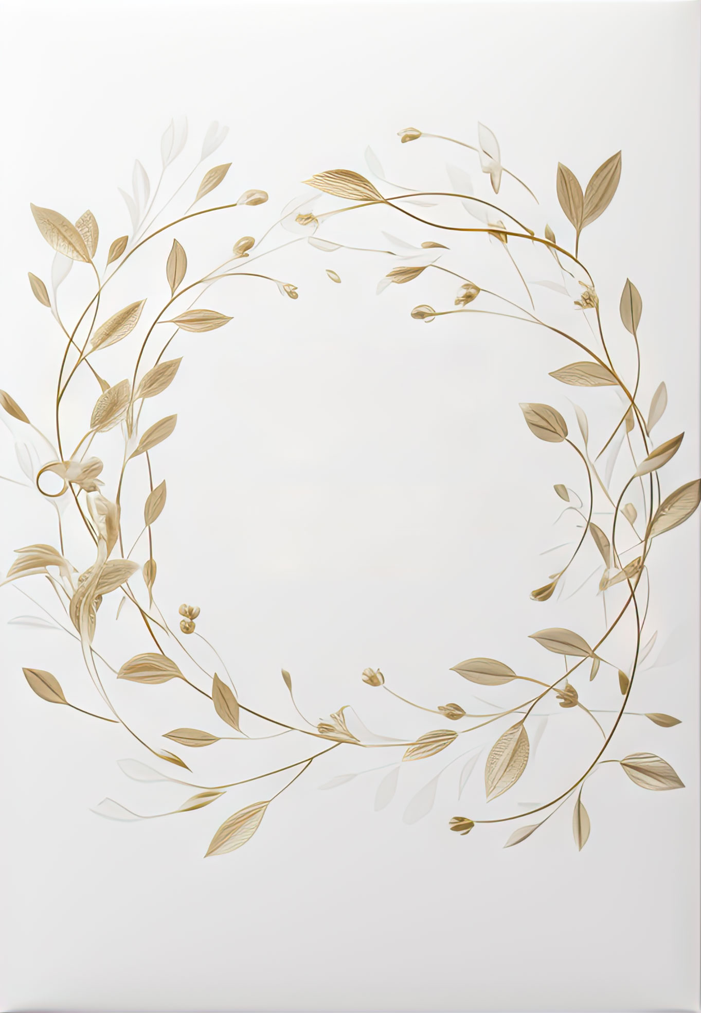 Preview for Luxury-floral-wreath-design-new-year-background-408a8
