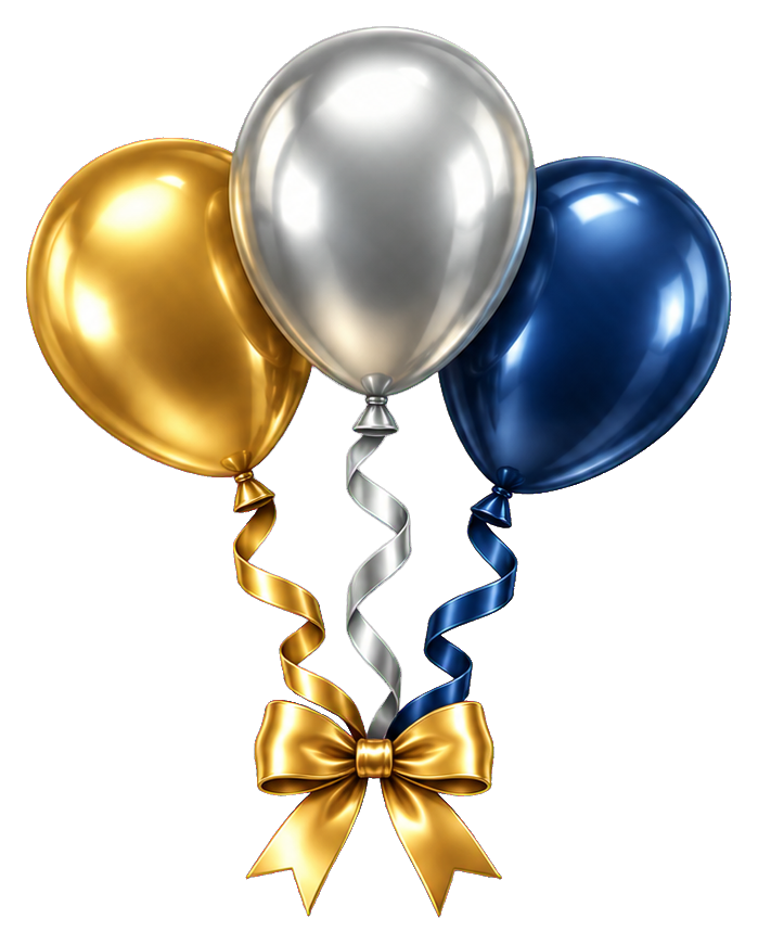 Preview for New Year Balloon Trio
