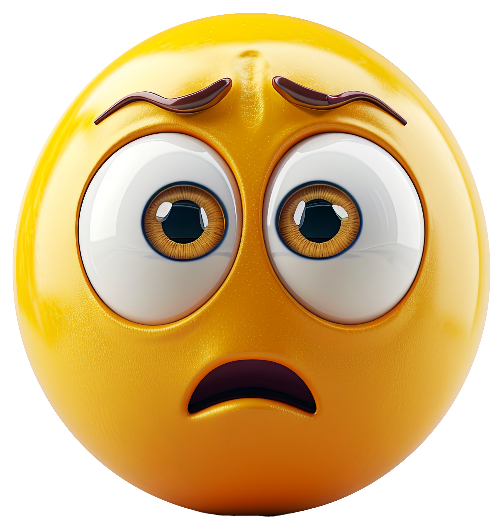 Preview for Concerned-emoji-face-3d-emoji-sticker-5851c