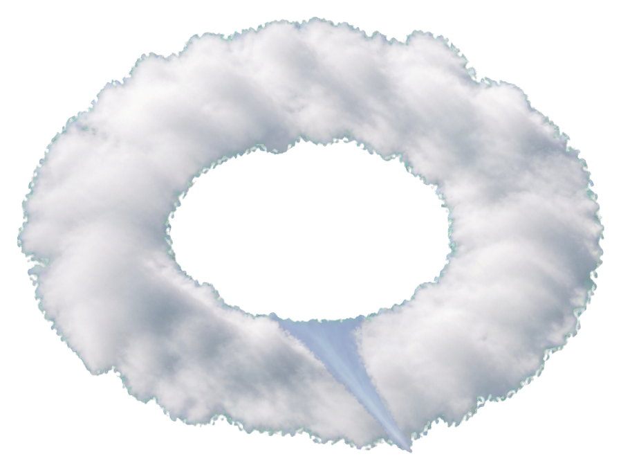 Preview for Fallstreak Hole Cloud Sticker