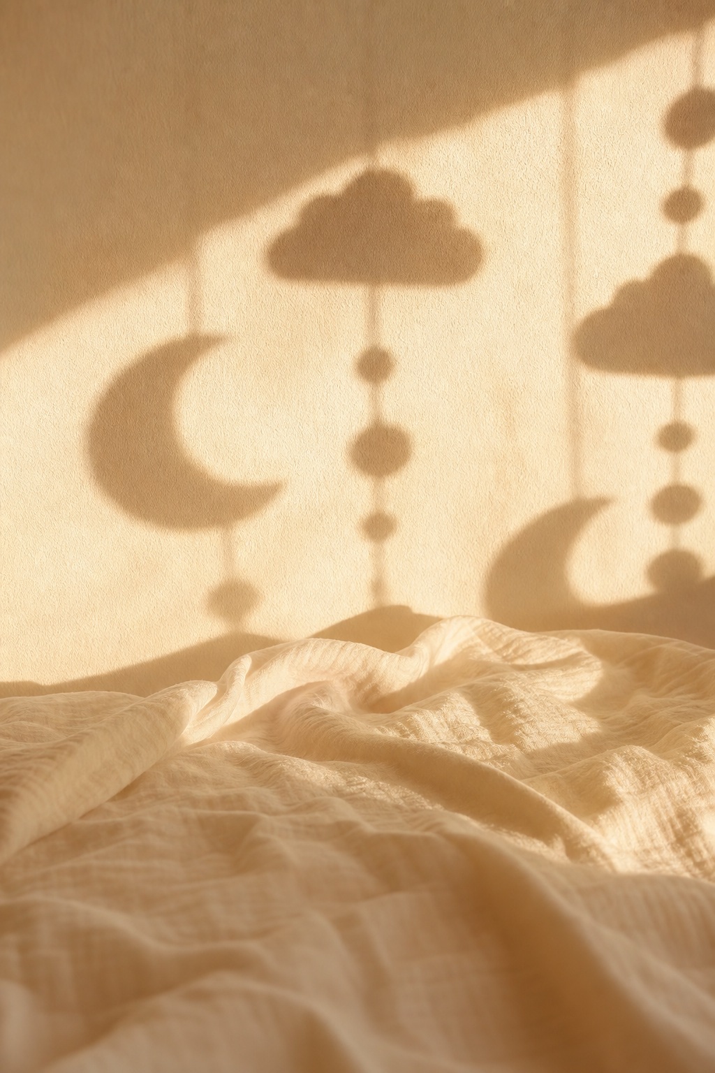 Preview for Pastel Nursery Mobile Shadows Background