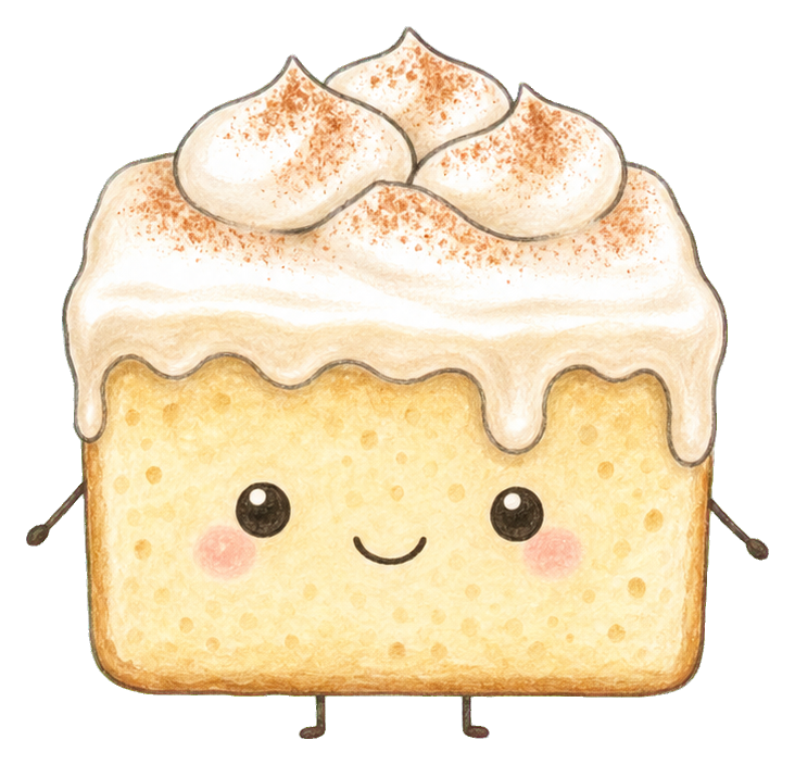 Preview for Tres Leches Cake Square Sticker