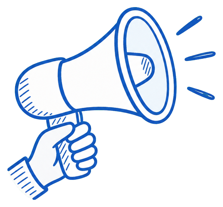Preview for Announcement Megaphone Sticker