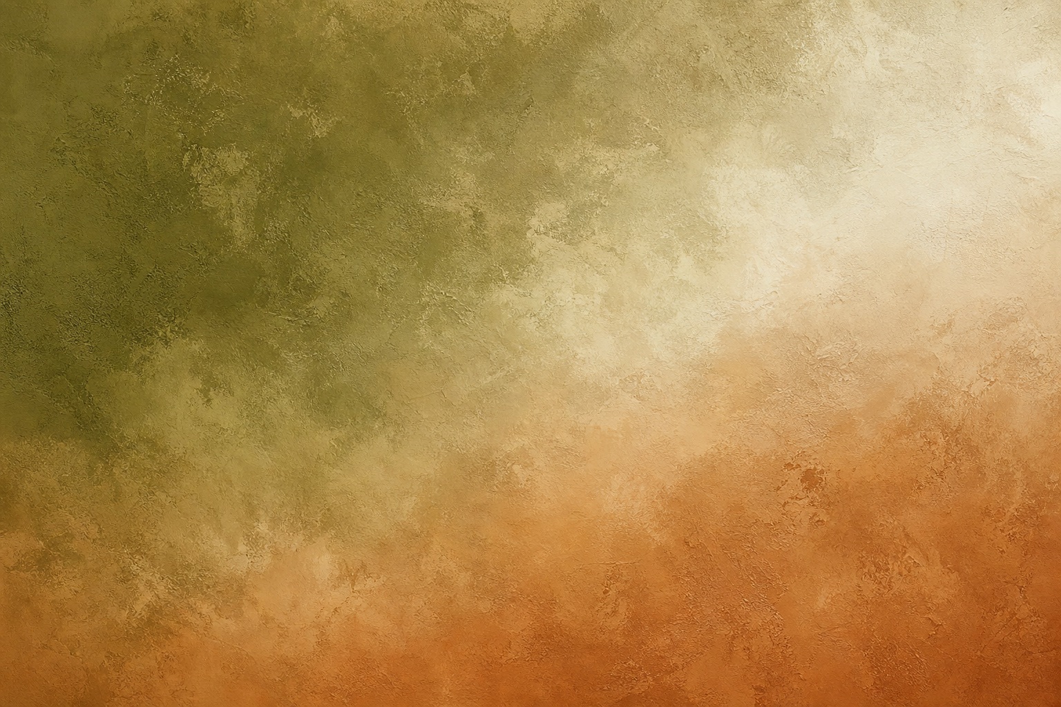 Abstract olive, tan, and clay gradient with a smooth textured color wash