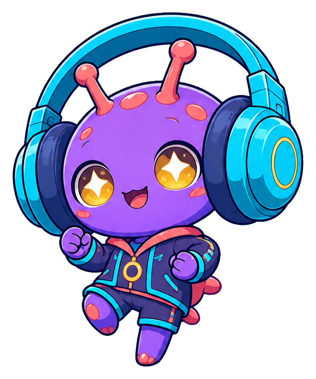 Preview for Anime Alien Sticker For Fun Space Designs