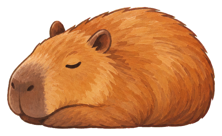 Preview for Chill Capybara Cozy Nap
