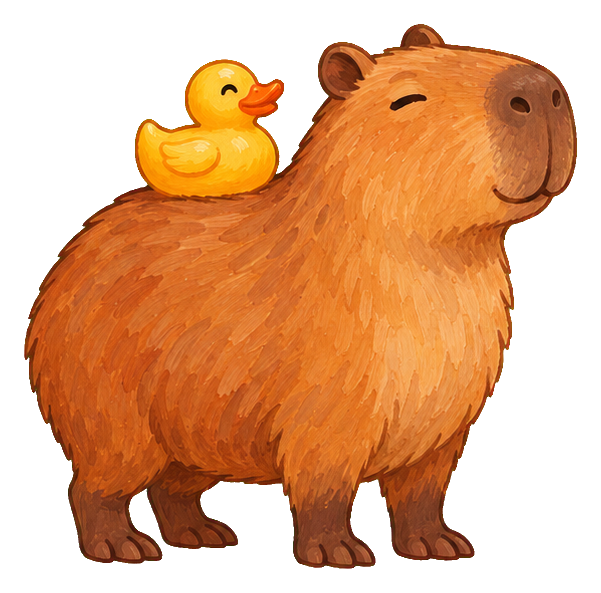 Preview for Chill Capybara Duck Rider