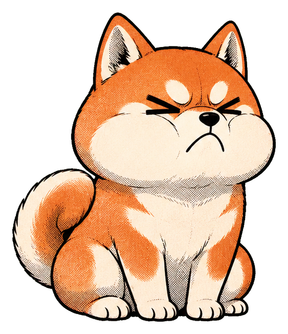 Preview for Pouting Shiba