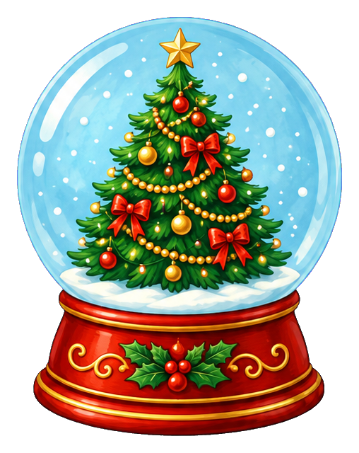 Preview for Christmas Tree Snow Globe
