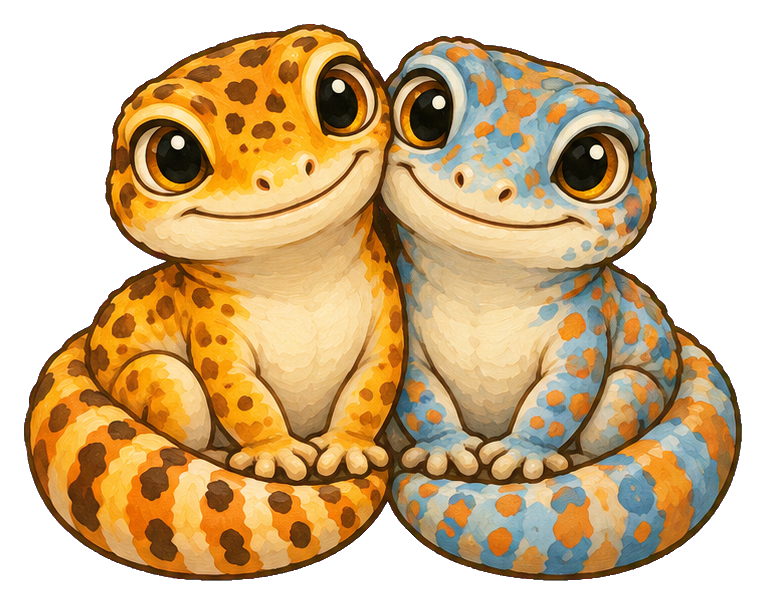 Preview for Gecko Pair Cuddle