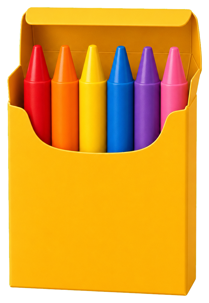 Preview for Crayon Box Blank Sticker