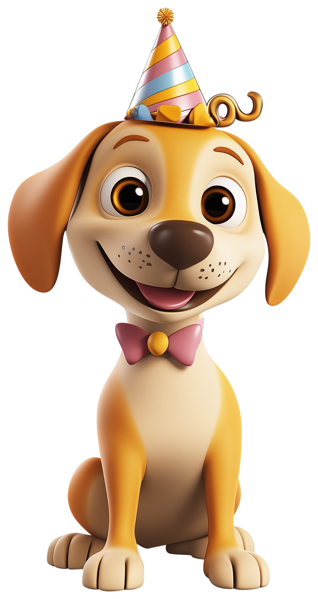 Preview for Cute Dog Emoji Sticker Graphic For Designs