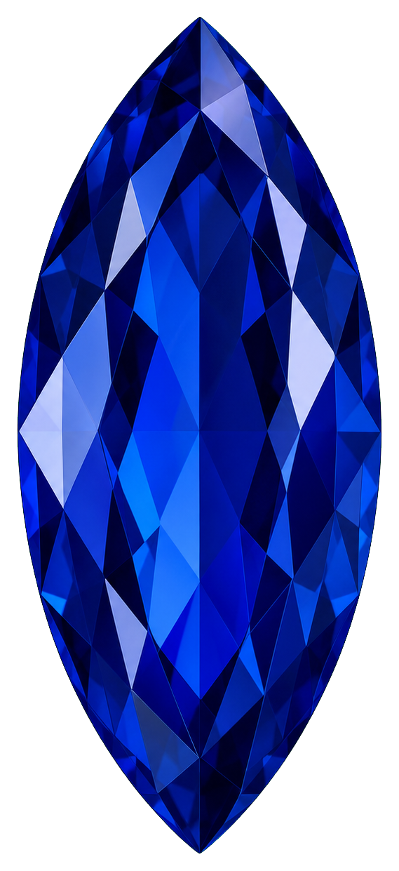 Preview for Sapphire Marquise Gem Sticker
