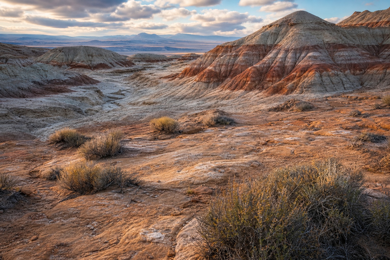 Preview for Desert Clay Landscape Background