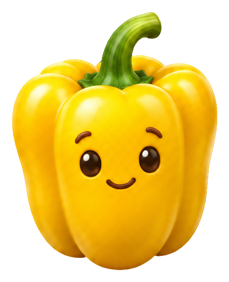 Preview for 3d Veggie Pals Bell Pepper Pal
