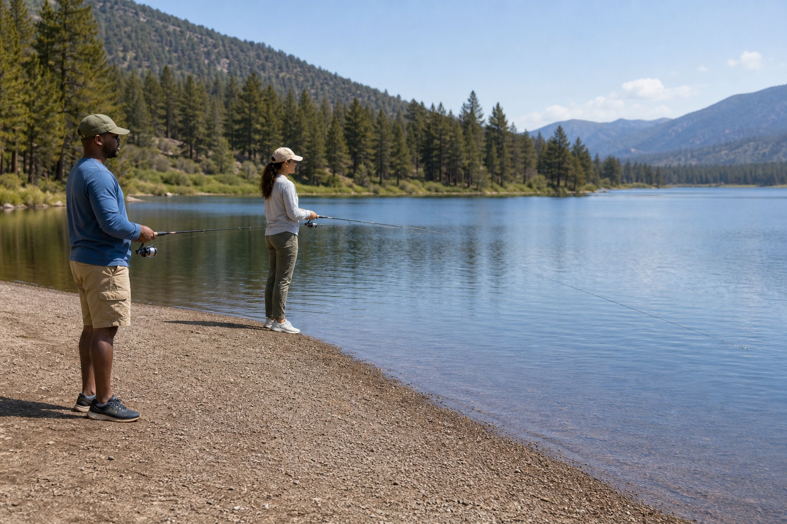 Preview for Fishing Friends Lake Background