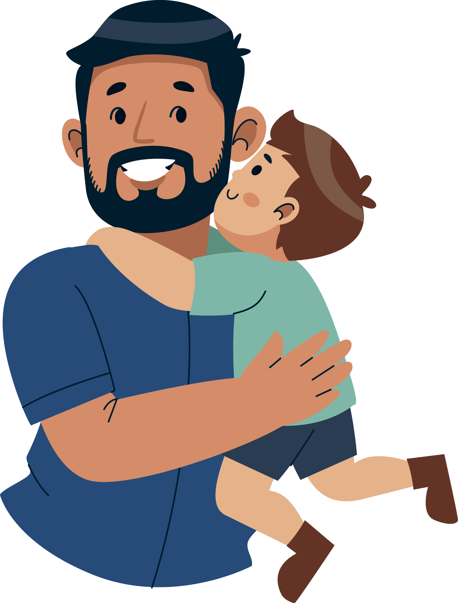 Preview for Father-child-bonding-moment-fathers-day-sticker-0ea42