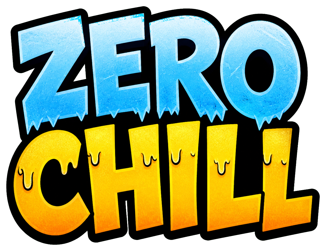 Preview for Zero Chill Funny Text Sticker