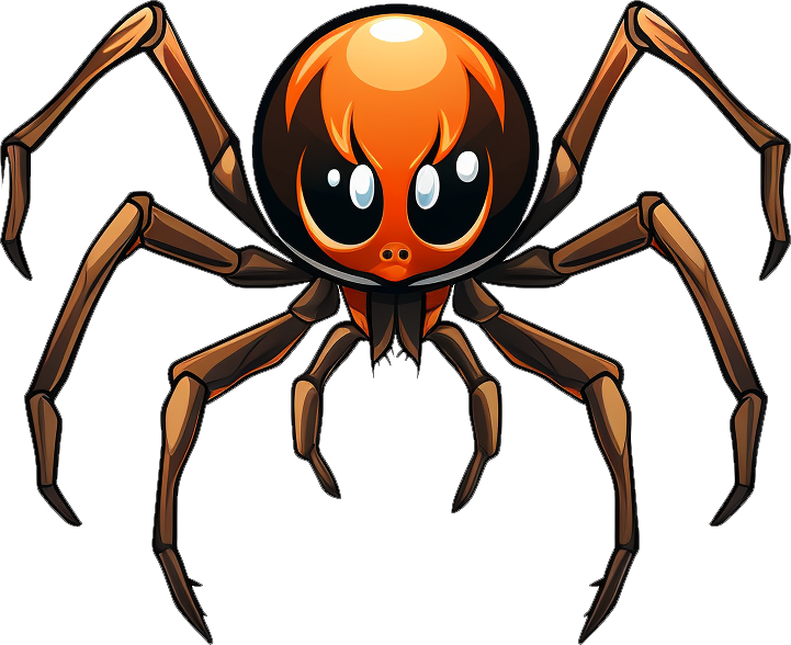 Preview for Cartoon-spider-illustration-spiders-sticker-5dd32