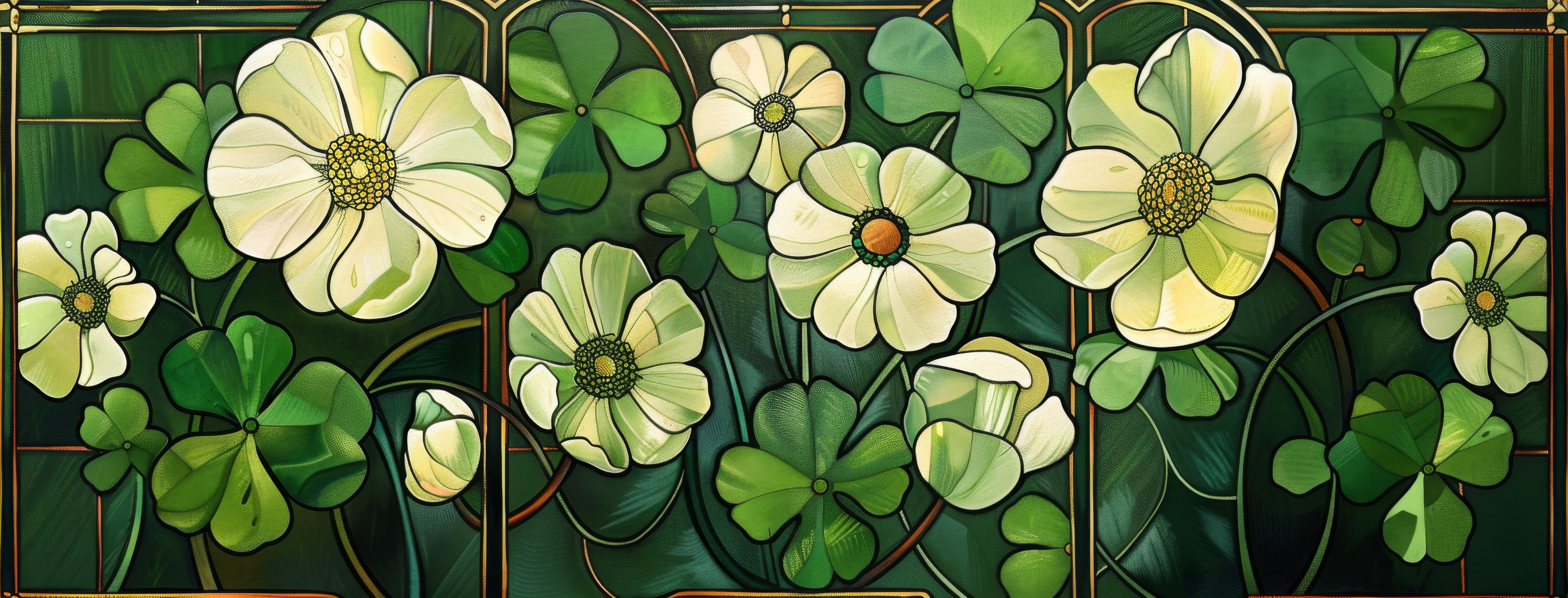 Preview for Stained-glass-floral-pattern-st-patricks-background-b6bff