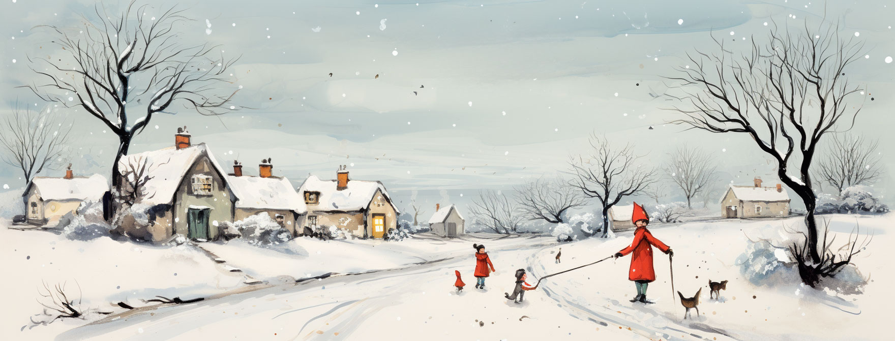 Preview for Winter-village-scene-christmas-cover-background-8cb1b