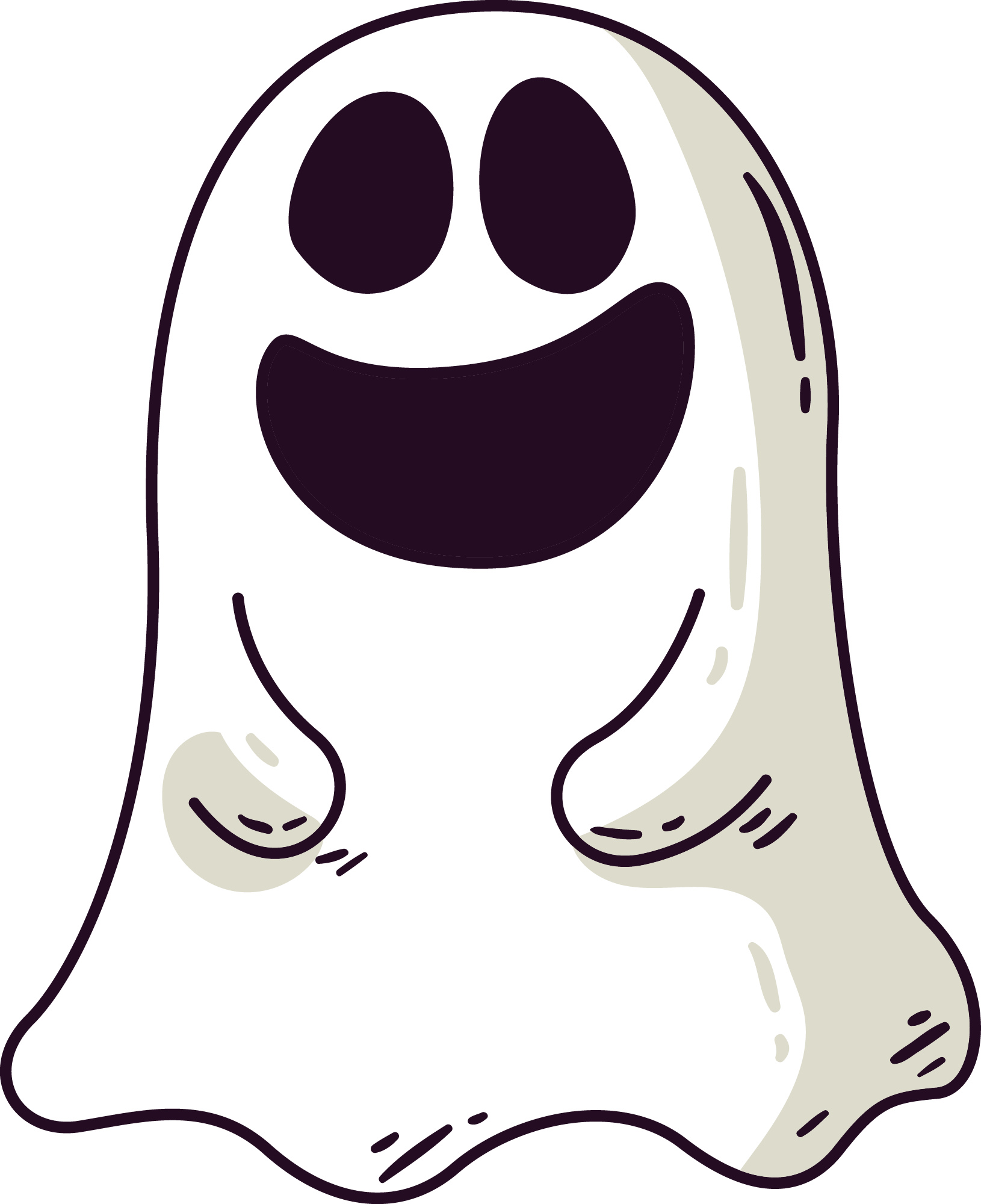 Preview for Smiling-ghost-cartoon-character-ghosts-sticker-55e48