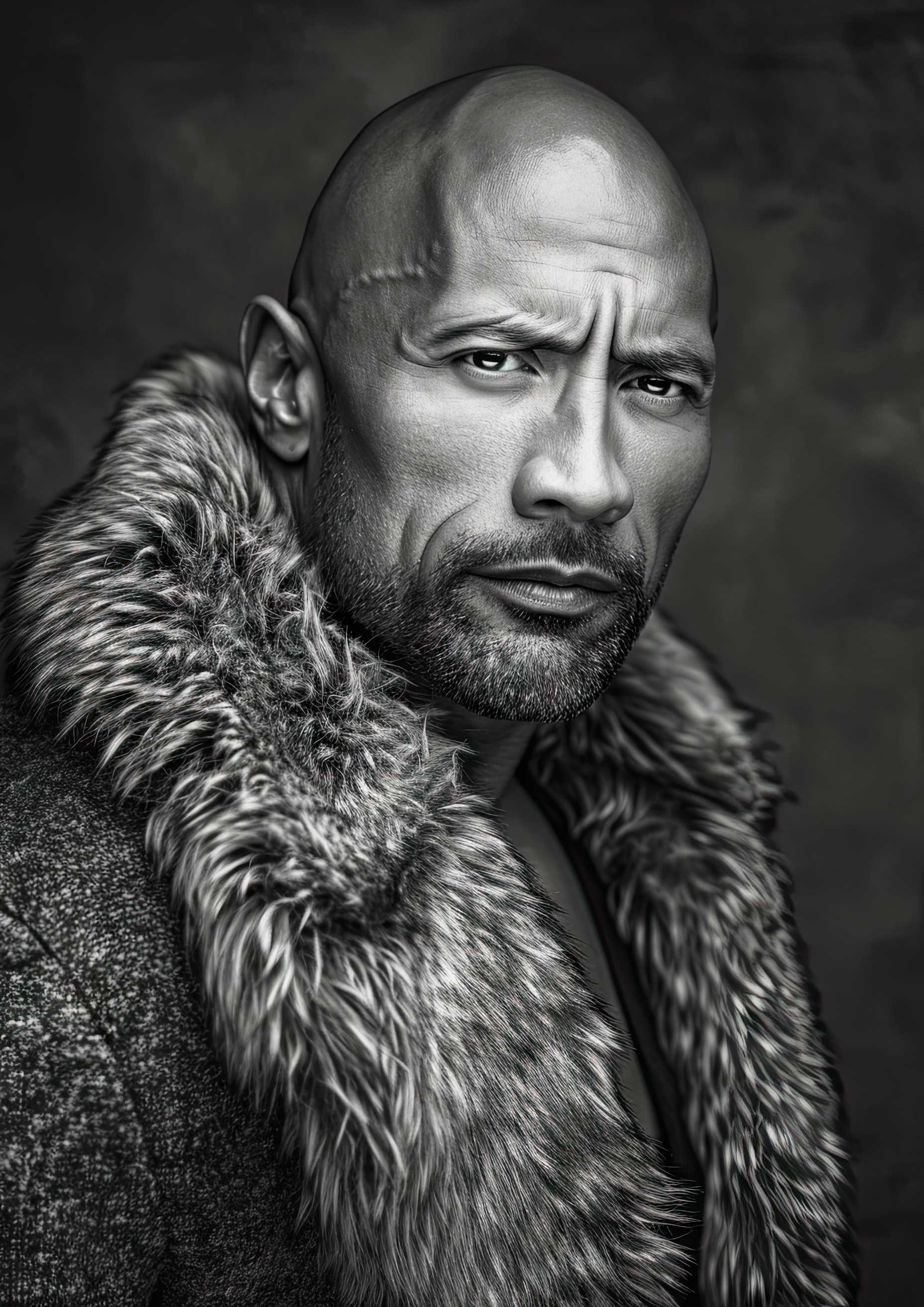 Preview for Bald-man-fur-coat-portrait-celebrities-background-27cdb
