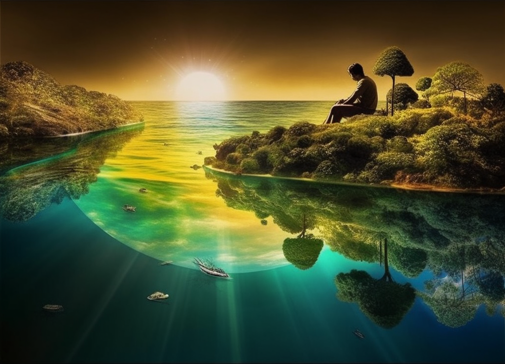 Preview for Serene-island-oasis-at-sunset-ai-images-background-3d25e