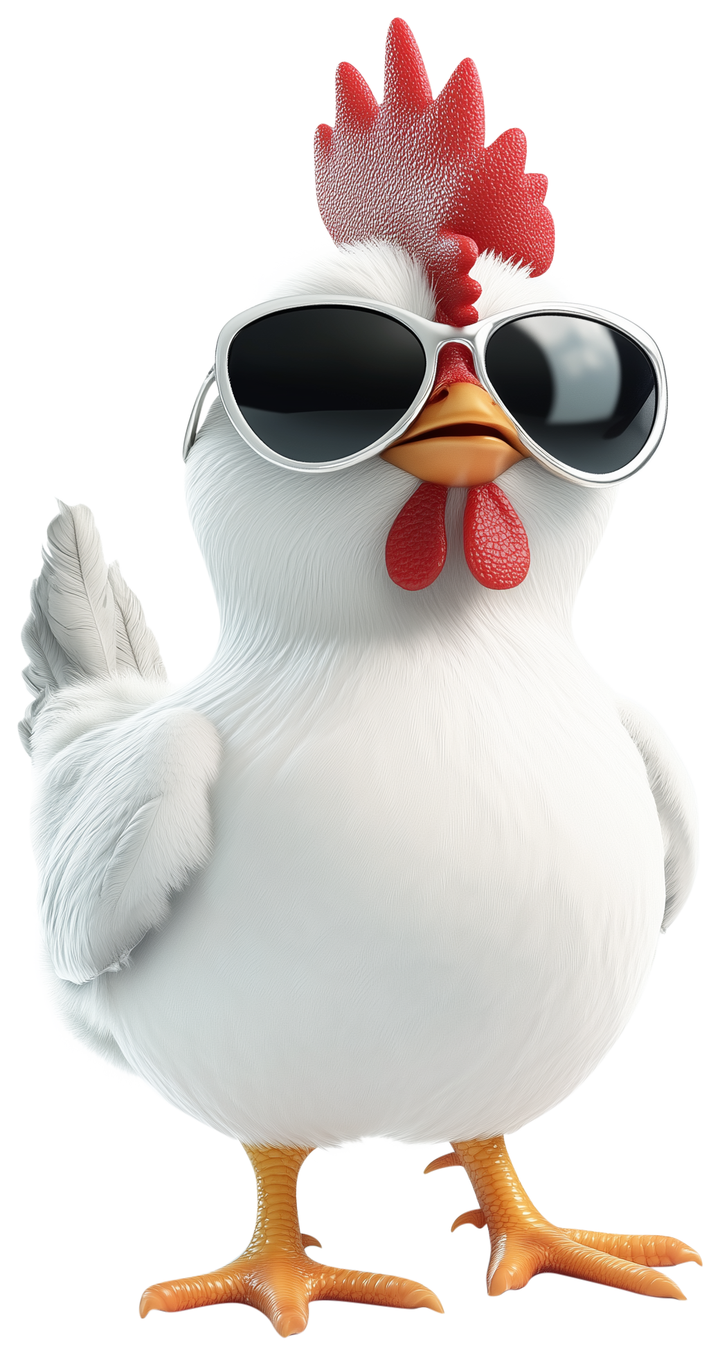Preview for Chicken Emoji Sticker For Pizap Designs