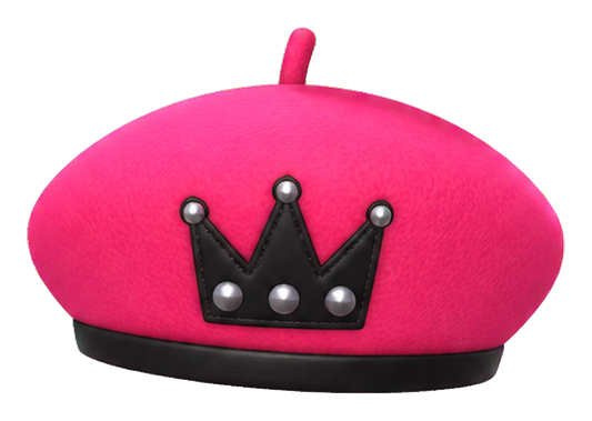 Preview for Pink Crown Beret Sticker