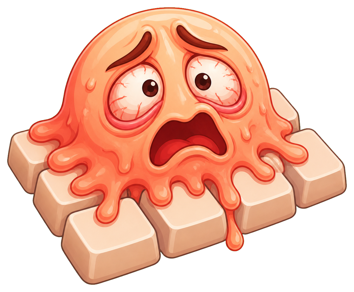 Preview for Keyboard Smash Face Sticker