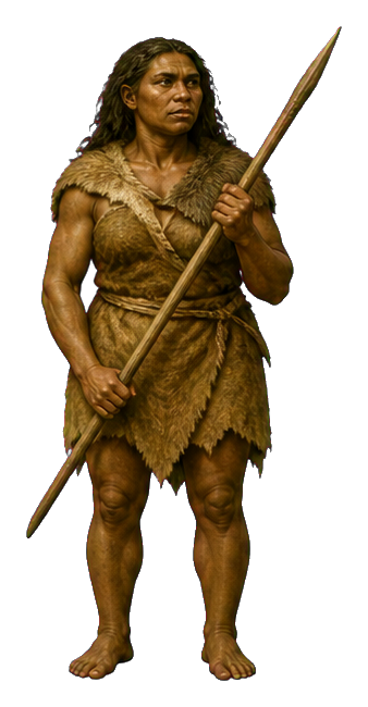 Preview for Homo Heidelbergensis Spear Hunter Sticker